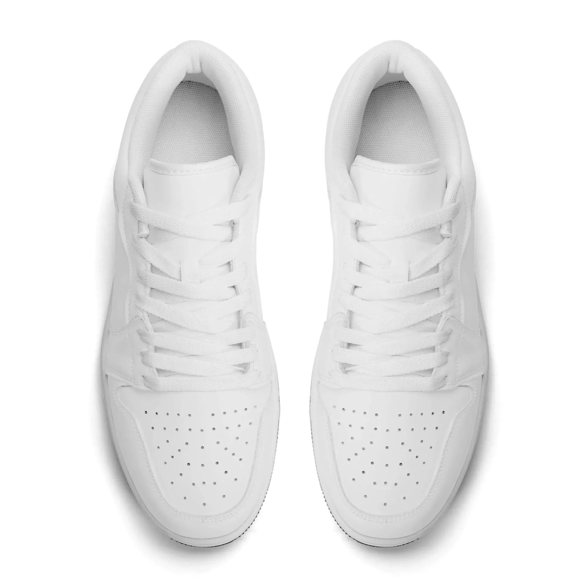 weisse-low-top-leder-sneaker-fur-damen-sneaker-jlr-design-55020 - JLR Design