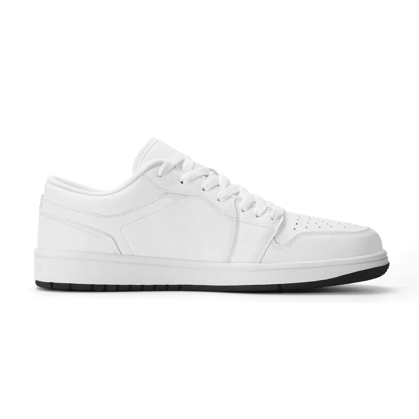 weisse-low-top-leder-sneaker-fur-herren-sneaker-jlr-design-32958 - JLR Design