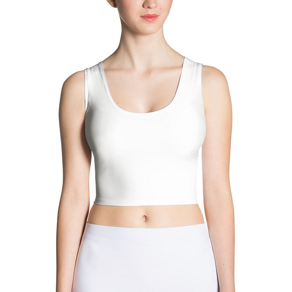 Weißes Damen Crop Top Crop Top 39.99 Crop, Damen, Top, Weiß JLR Design