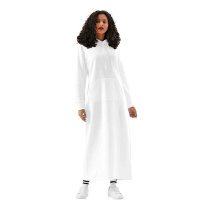 weisses-bequemes-leichtes-hoodie-kleid-hoodiekleid-jlr-design-14652 - JLR Design