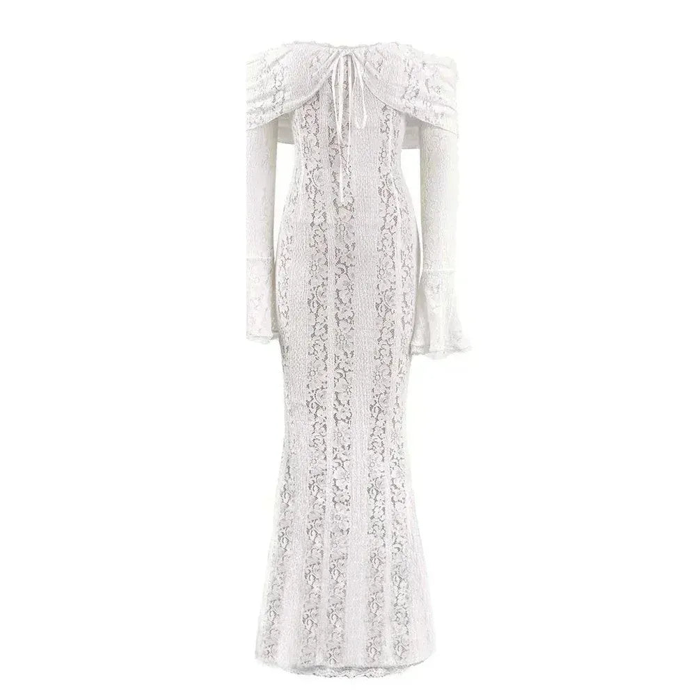 weisses-off-shoulder-bodycon-kleid-kleid-jlr-design-33608 - JLR Design