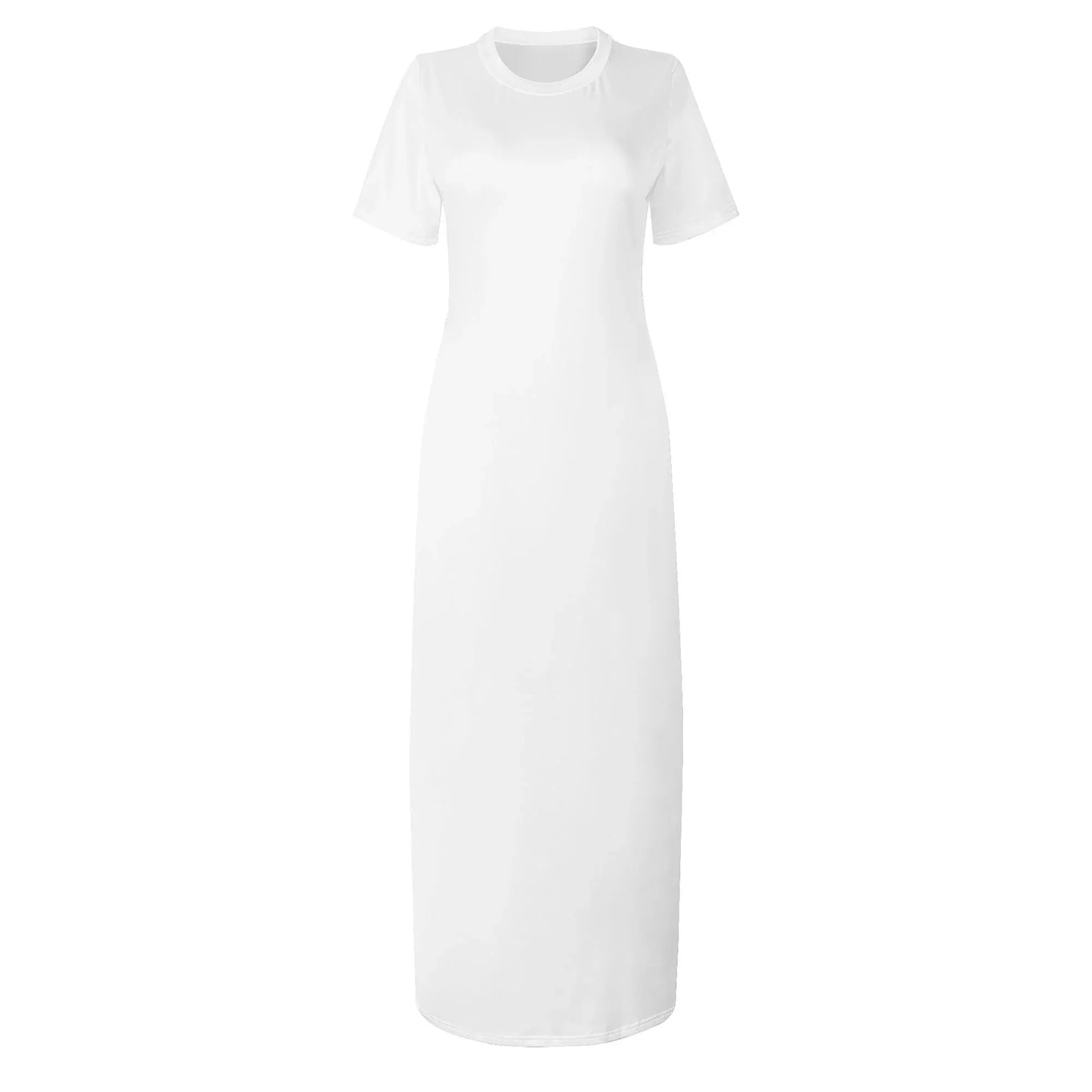 weisses-short-sleeve-long-dress-long-dress-jlr-design-79072 - JLR Design