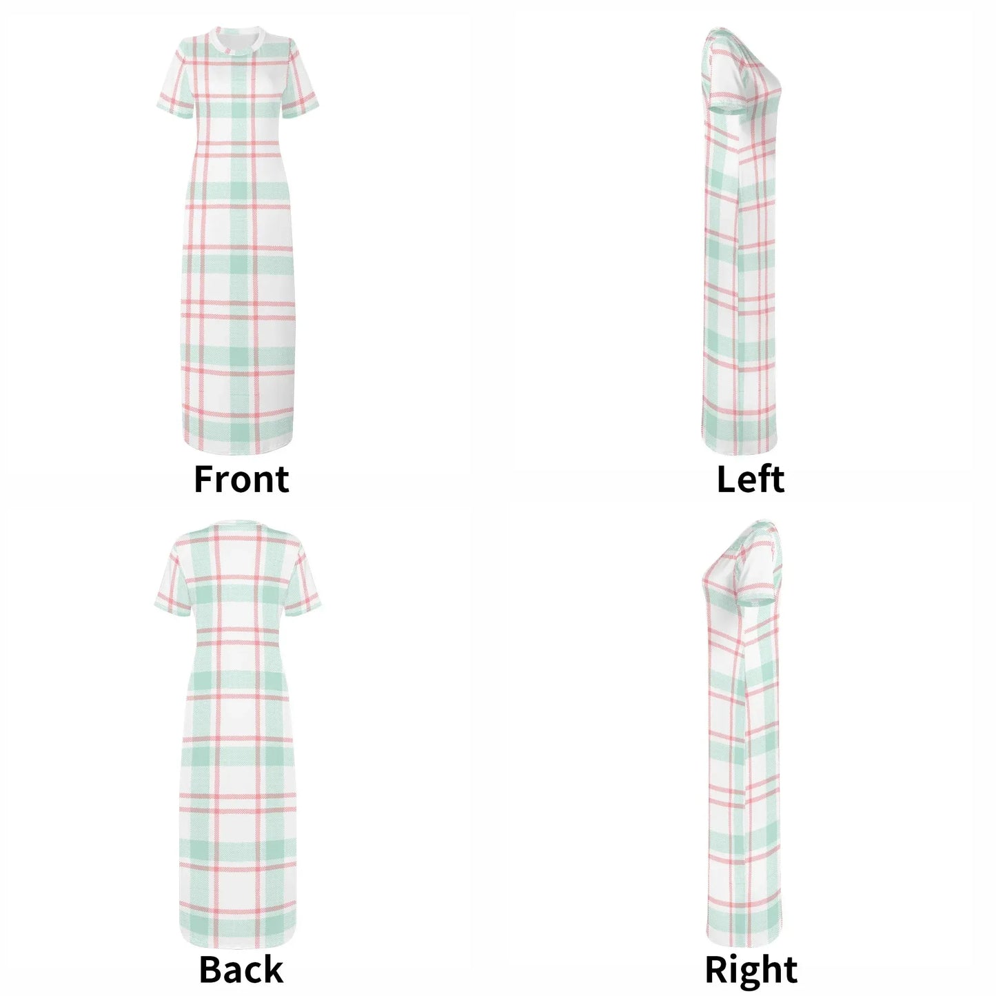 white-flanell-short-sleeve-long-dress-long-dress-jlr-design-17249 - JLR Design