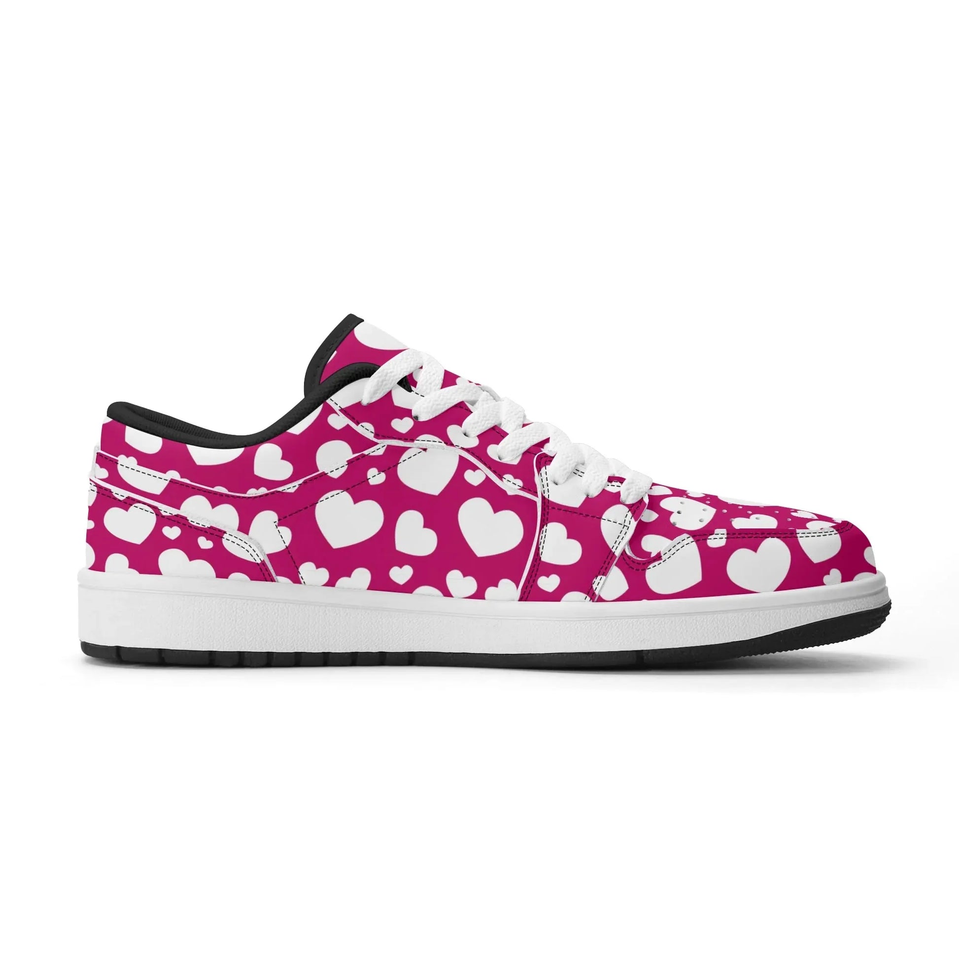 white-hearts-low-top-leder-sneaker-fur-herren-sneaker-jlr-design-26145 - JLR Design
