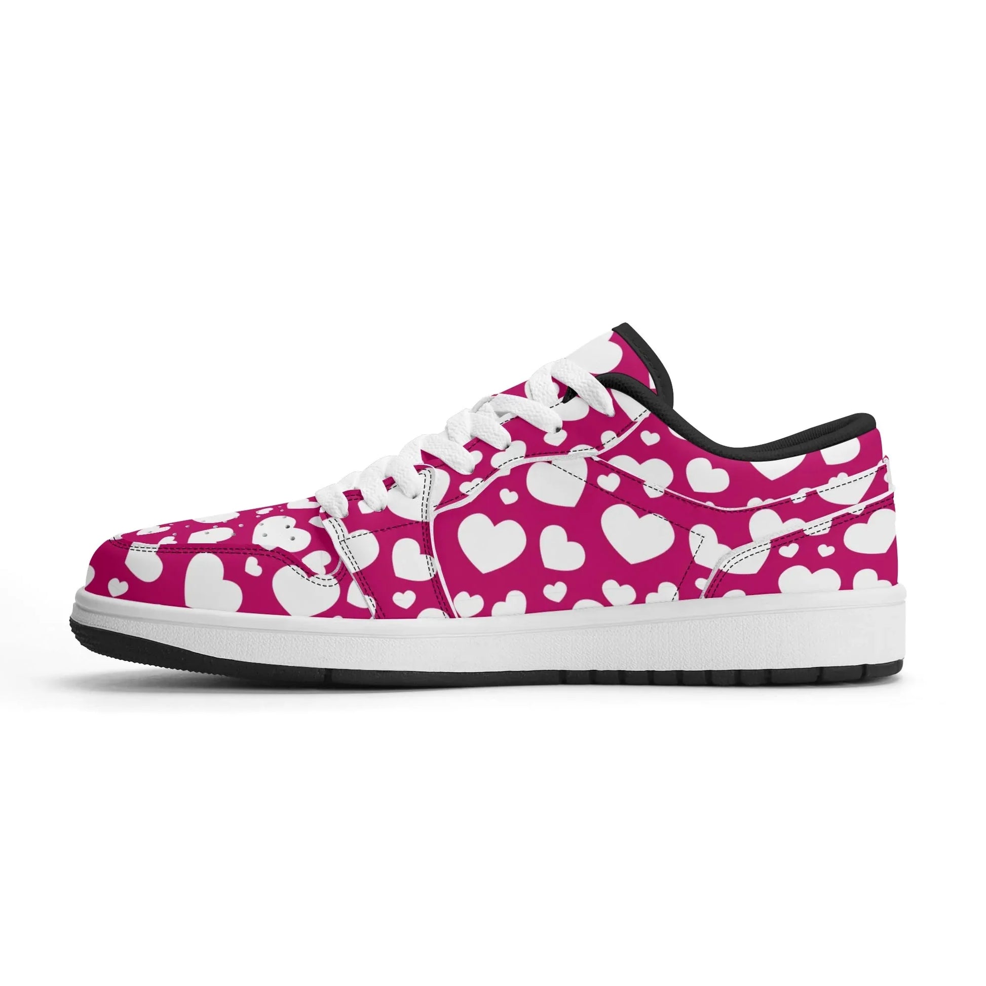 white-hearts-low-top-leder-sneaker-fur-herren-sneaker-jlr-design-17642 - JLR Design