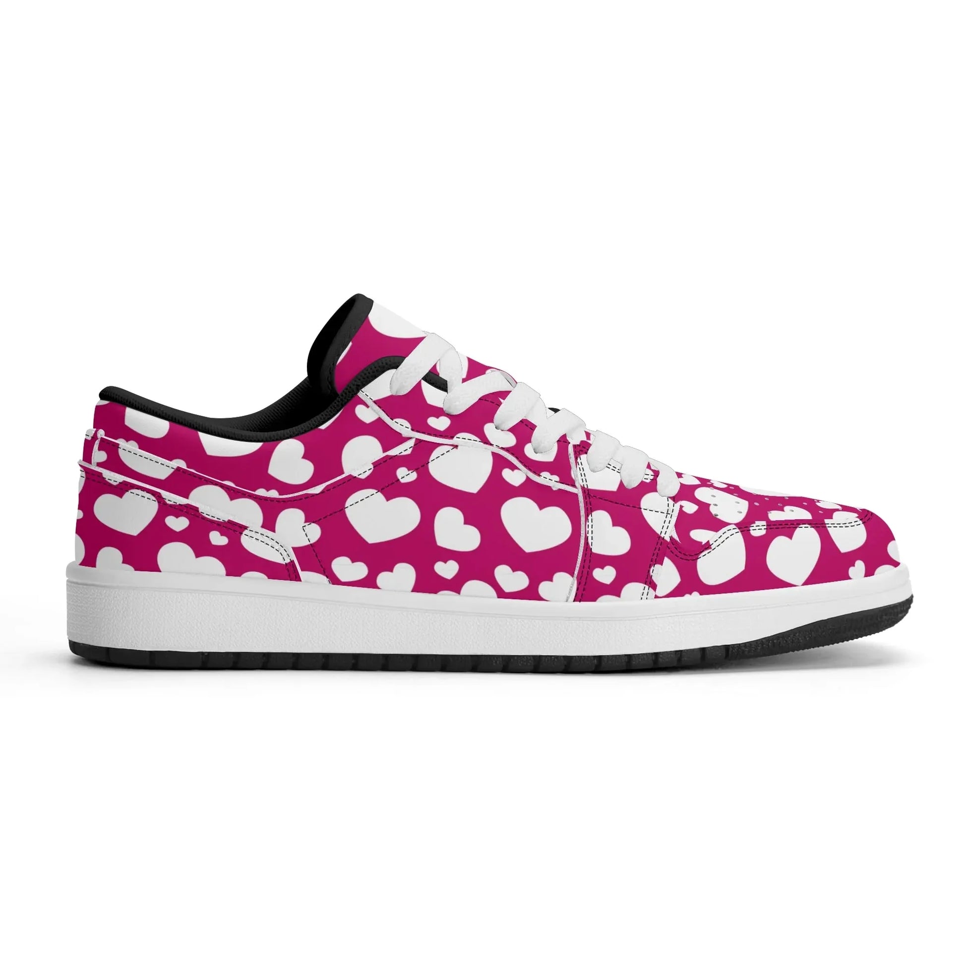 white-hearts-low-top-leder-sneaker-fur-herren-sneaker-jlr-design-86186 - JLR Design