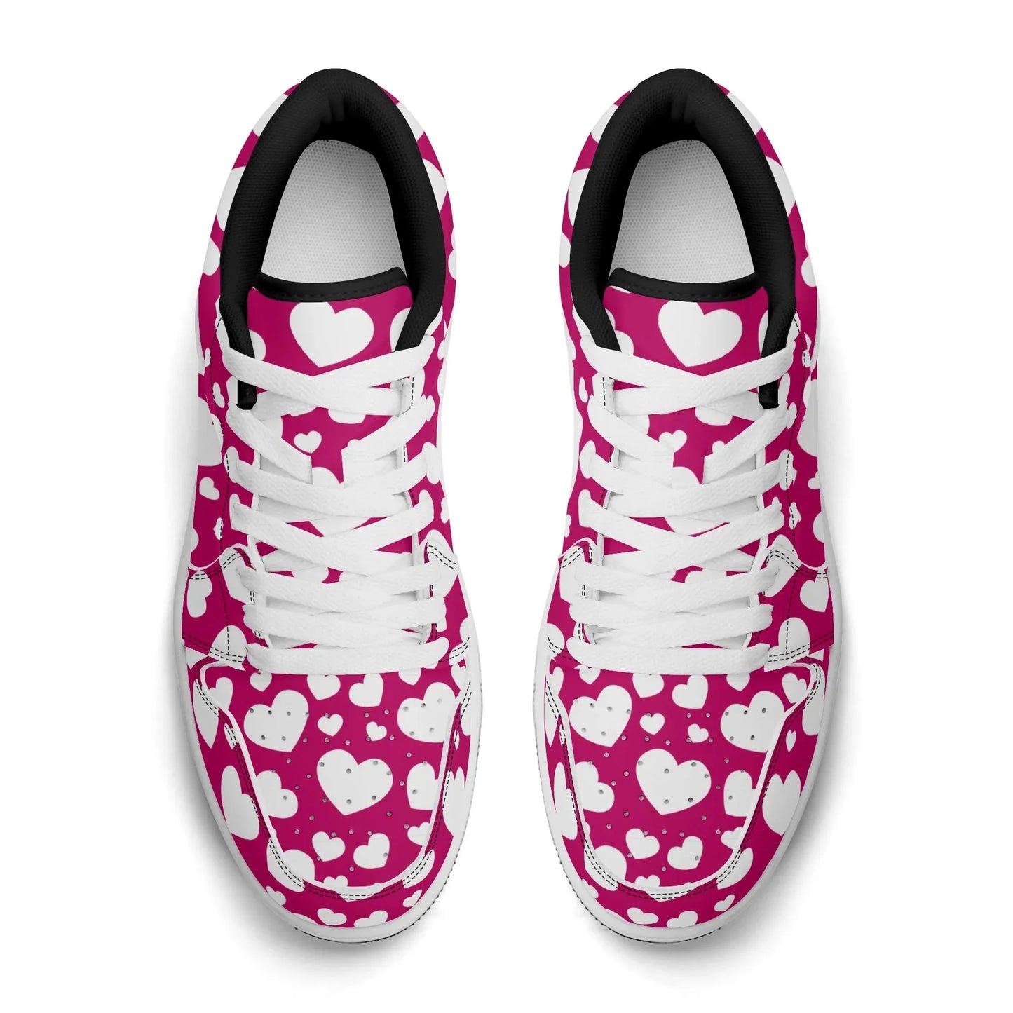 white-hearts-low-top-leder-sneaker-fur-herren-sneaker-jlr-design-11631 - JLR Design