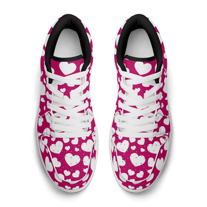 white-hearts-low-top-leder-sneaker-fur-herren-sneaker-jlr-design-11631 - JLR Design