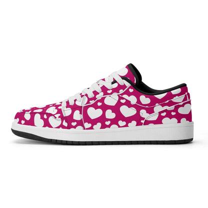 white-hearts-low-top-leder-sneaker-fur-herren-sneaker-jlr-design-60903 - JLR Design
