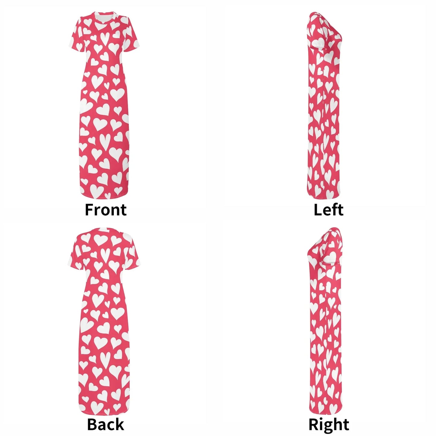 white-hearts-short-sleeve-long-dress-long-dress-jlr-design-54864 - JLR Design