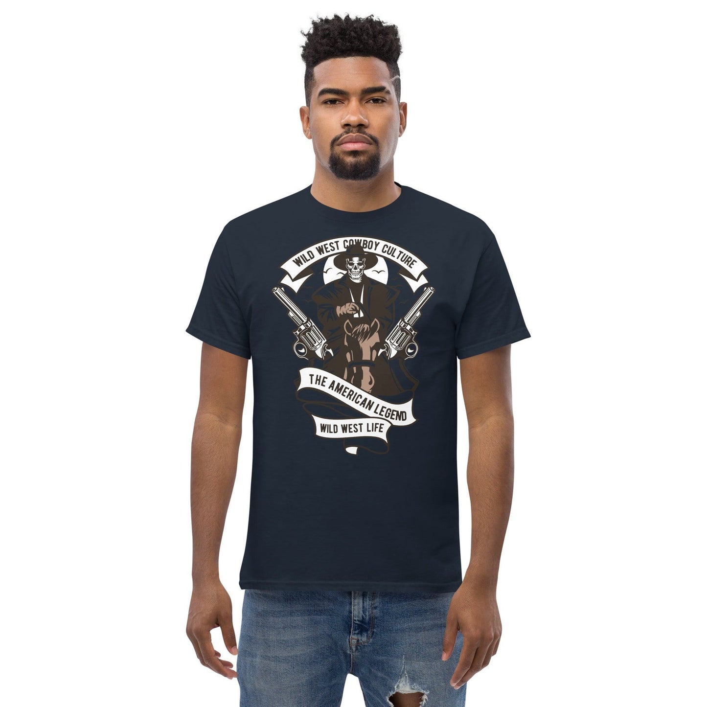 Wild Wild West Cowboy Herren-T-Shirt T-Shirt 29.99 Cowboy, Herren, T-Shirt, West JLR Design