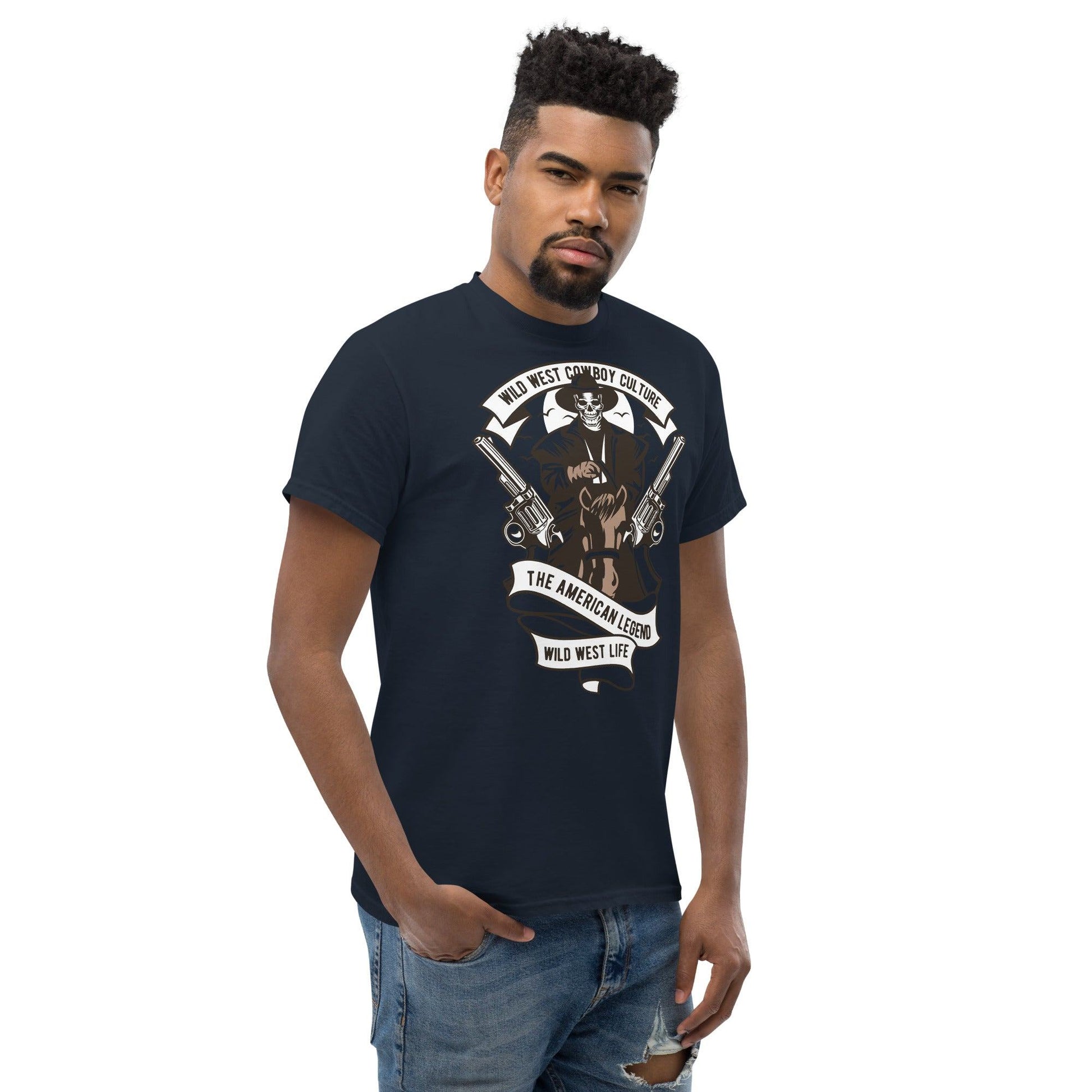 Wild Wild West Cowboy Herren-T-Shirt T-Shirt 29.99 Cowboy, Herren, T-Shirt, West JLR Design