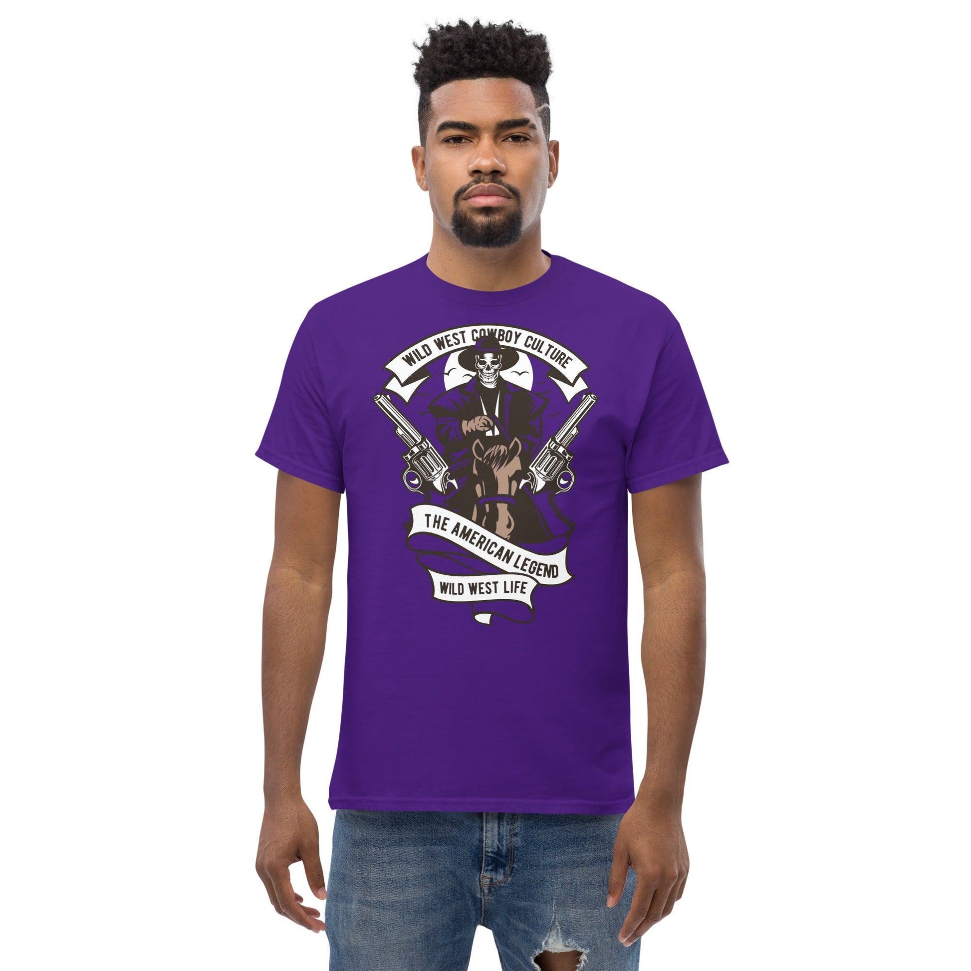 Wild Wild West Cowboy Herren-T-Shirt T-Shirt 29.99 Cowboy, Herren, T-Shirt, West JLR Design