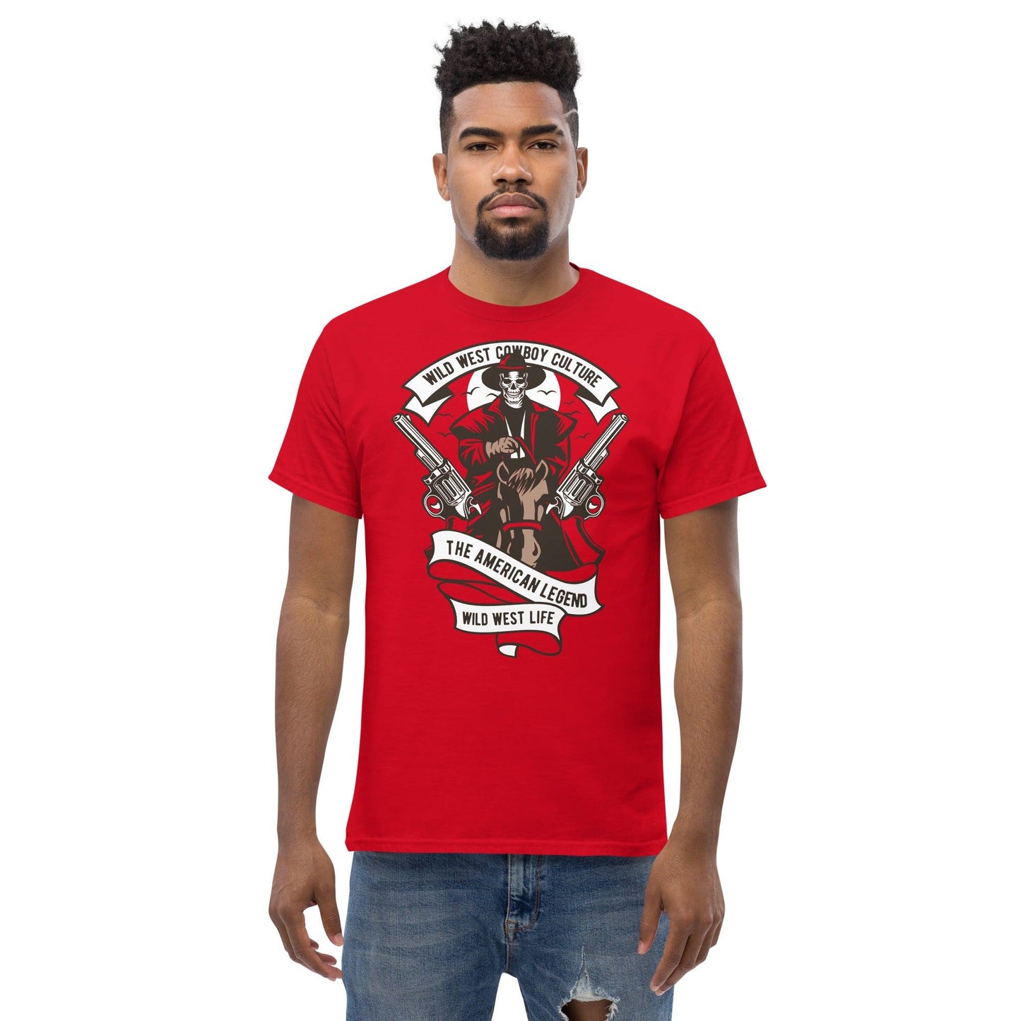 Wild Wild West Cowboy Herren-T-Shirt T-Shirt 29.99 Cowboy, Herren, T-Shirt, West JLR Design