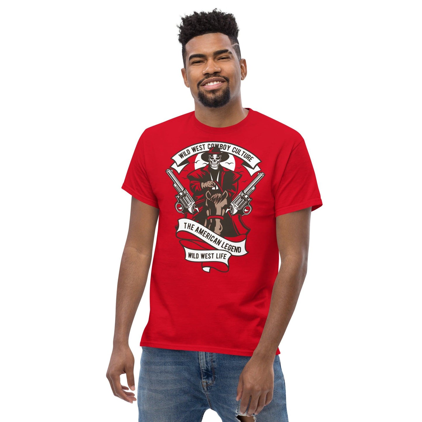 Wild Wild West Cowboy Herren-T-Shirt T-Shirt 29.99 Cowboy, Herren, T-Shirt, West JLR Design