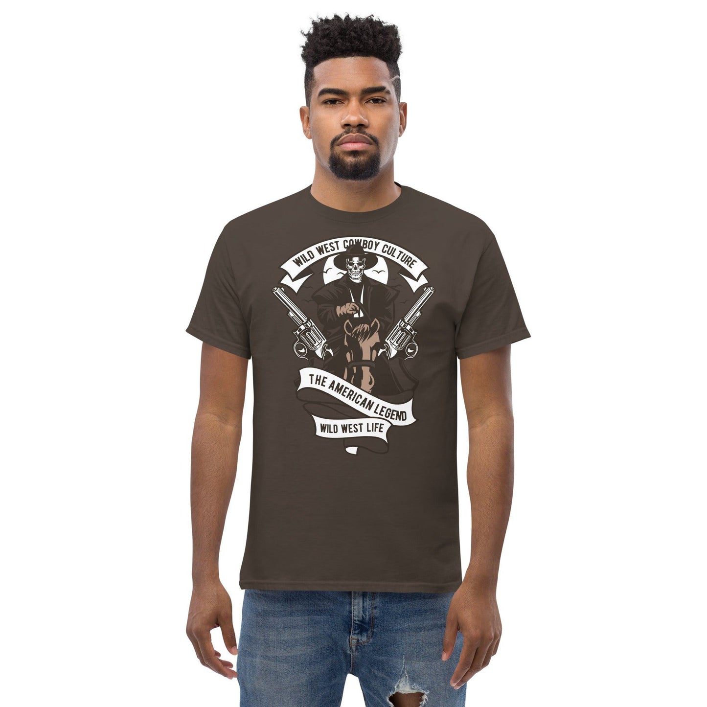 Wild Wild West Cowboy Herren-T-Shirt T-Shirt 29.99 Cowboy, Herren, T-Shirt, West JLR Design