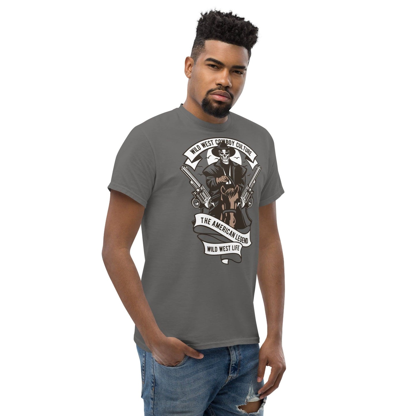 Wild Wild West Cowboy Herren-T-Shirt T-Shirt 29.99 Cowboy, Herren, T-Shirt, West JLR Design