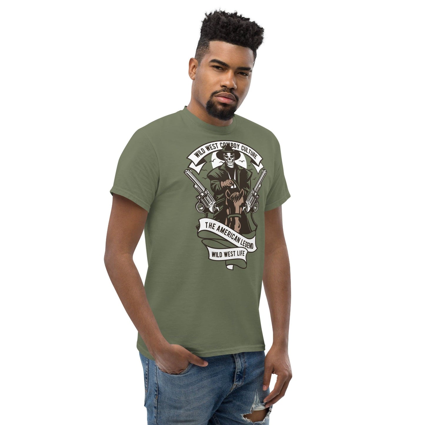 Wild Wild West Cowboy Herren-T-Shirt T-Shirt 29.99 Cowboy, Herren, T-Shirt, West JLR Design