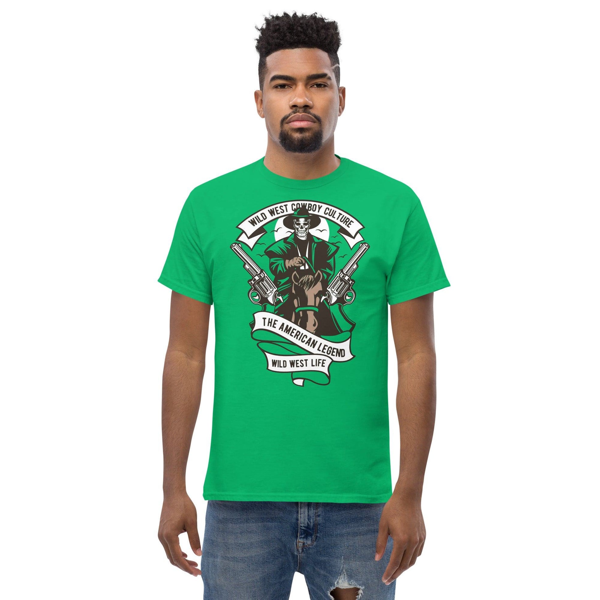 Wild Wild West Cowboy Herren-T-Shirt T-Shirt 29.99 Cowboy, Herren, T-Shirt, West JLR Design