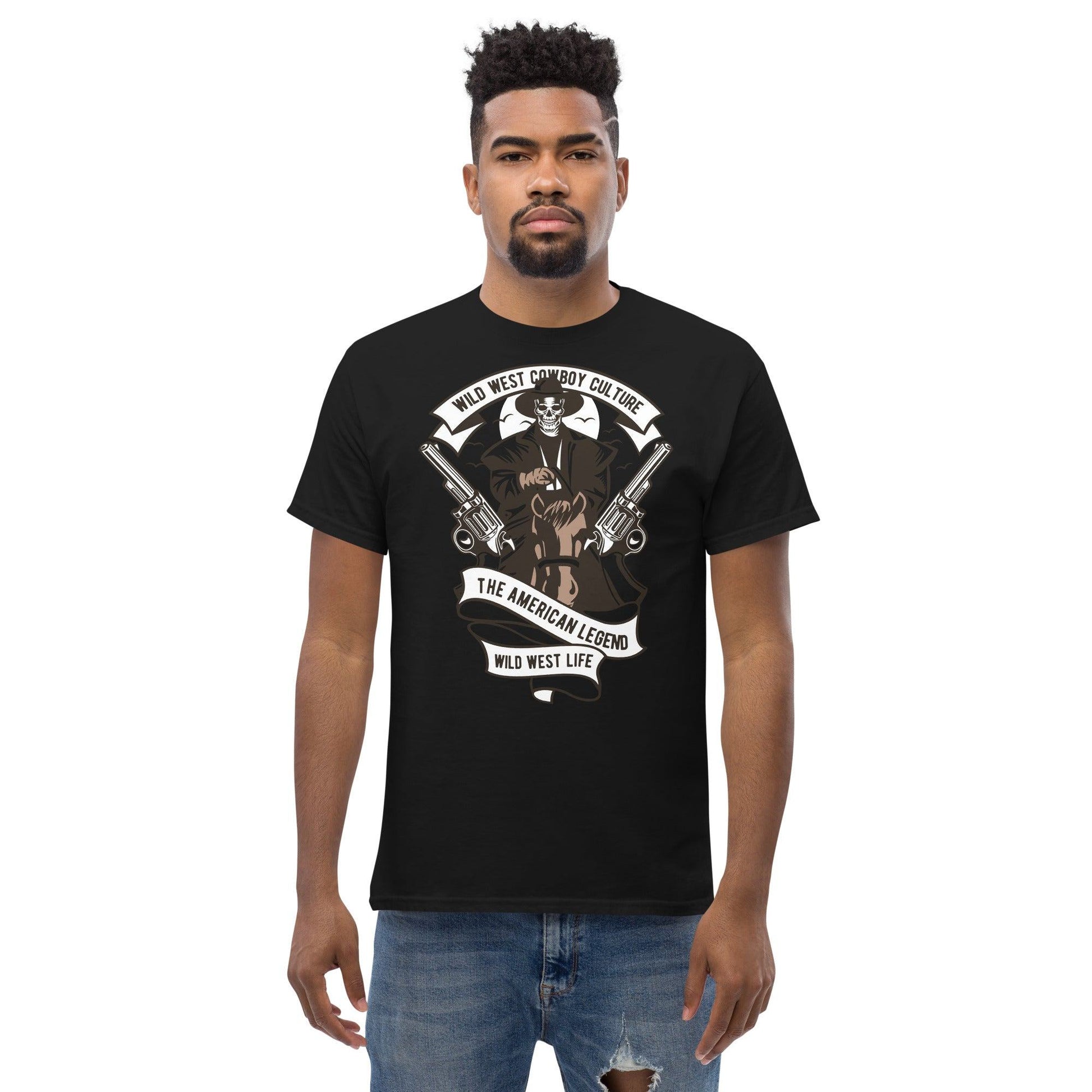 Wild Wild West Cowboy Herren-T-Shirt T-Shirt 29.99 Cowboy, Herren, T-Shirt, West JLR Design