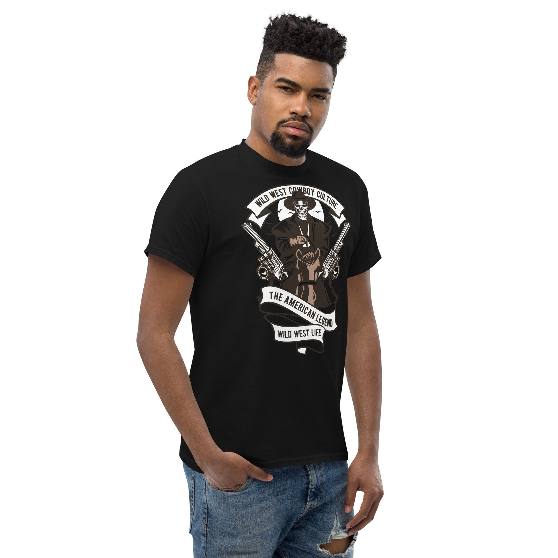 Wild Wild West Cowboy Herren-T-Shirt T-Shirt 29.99 Cowboy, Herren, T-Shirt, West JLR Design