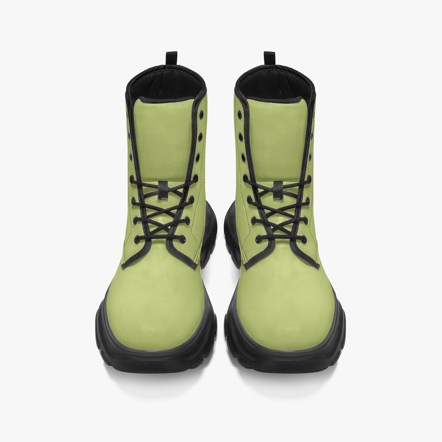 Wild Willow Leather Chunky Boots Boots JLR Design