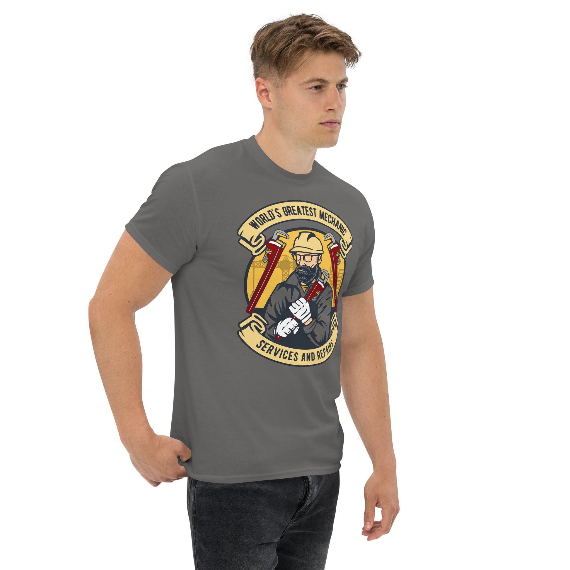 Worlds Greatest Mechanic Herren-T-Shirt T-Shirt 29.99 Greatest, Herren, Mechanic, T-Shirt, World JLR Design