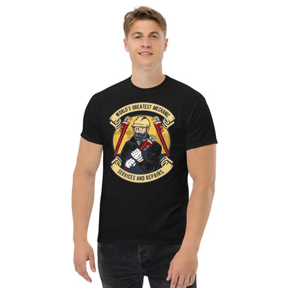 Worlds Greatest Mechanic Herren-T-Shirt T-Shirt 29.99 Greatest, Herren, Mechanic, T-Shirt, World JLR Design