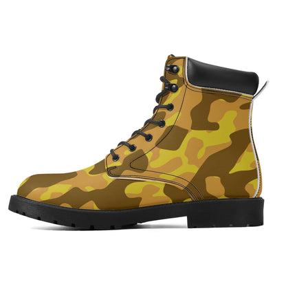 Yellow Camouflage Ganzjahres Stiefel für Damen Lederstiefel 82.99 Camouflage, Damen, Ganzjahres, Lederstiefel, Yellow JLR Design