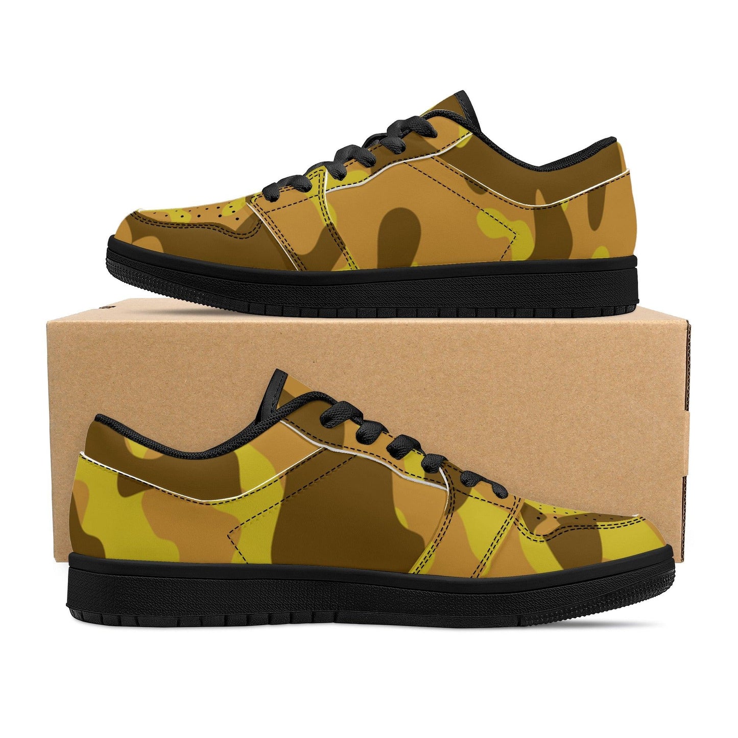 Yellow Camouflage Low Top Sneaker für Herren Low Top Sneaker 79.99 JLR Design