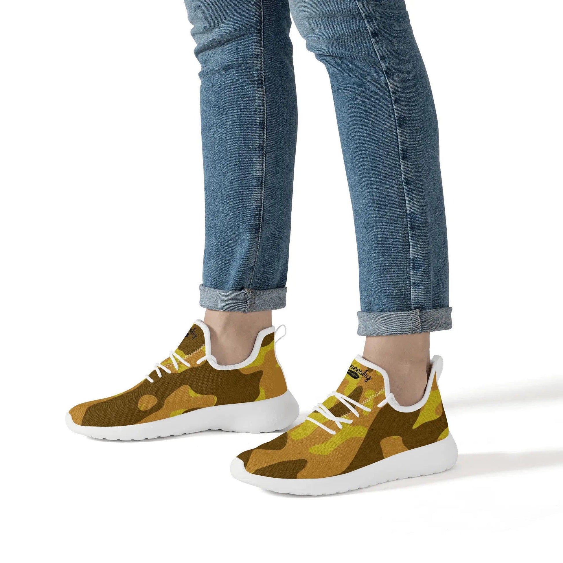 Yellow Camouflage Meeshy Lightweight Sneaker für Damen Sneaker 86.99 Camouflage, Damen, Lightweight, Meeshy, Sneaker JLR Design