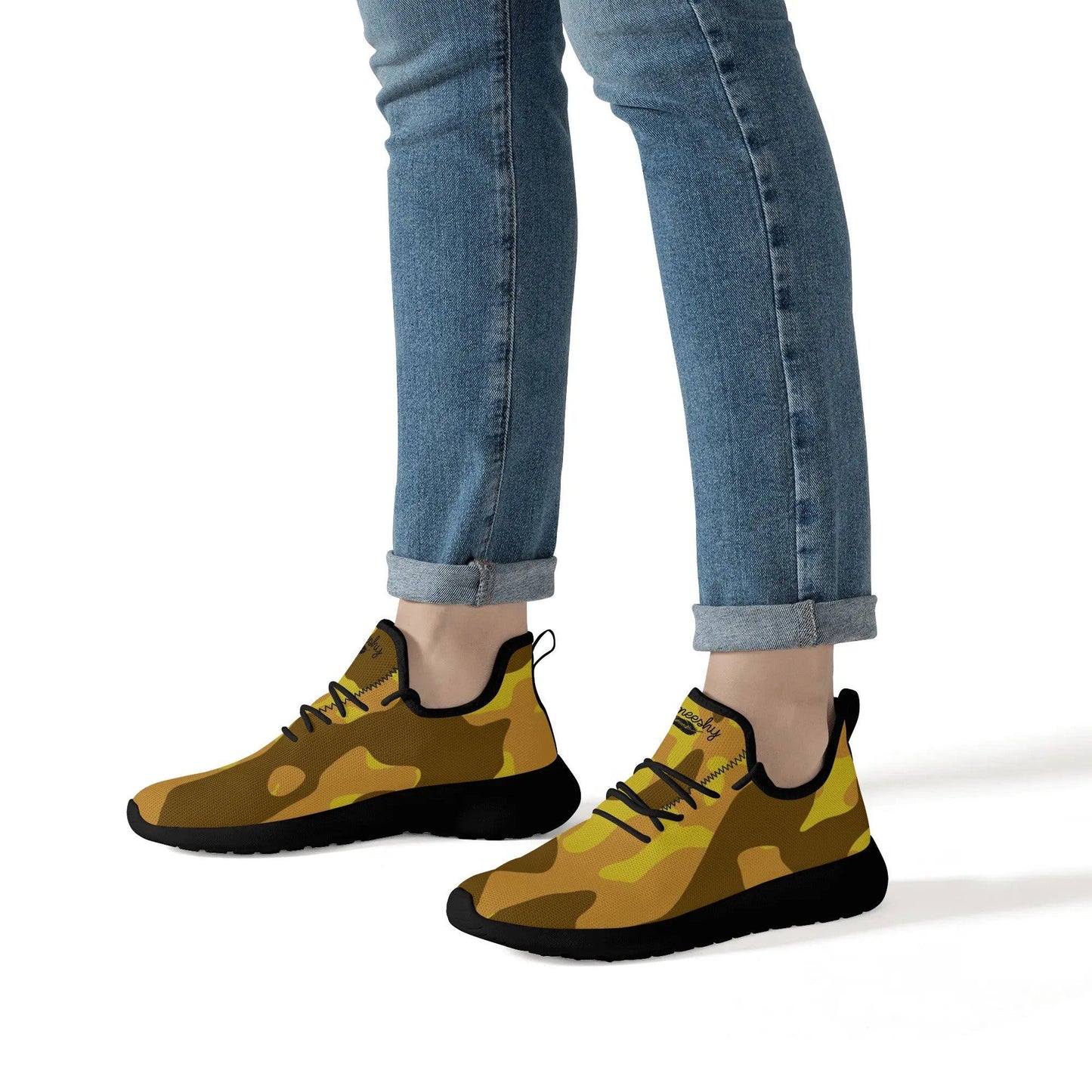 Yellow Camouflage Meeshy Lightweight Sneaker für Damen Sneaker 86.99 Camouflage, Damen, Lightweight, Meeshy, Sneaker JLR Design