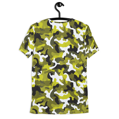 Yellow Camouflage v1 Sport-T-Shirt für Herren Sport T-Shirt JLR Design