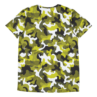 Yellow Camouflage v1 Sport-T-Shirt für Herren Sport T-Shirt JLR Design