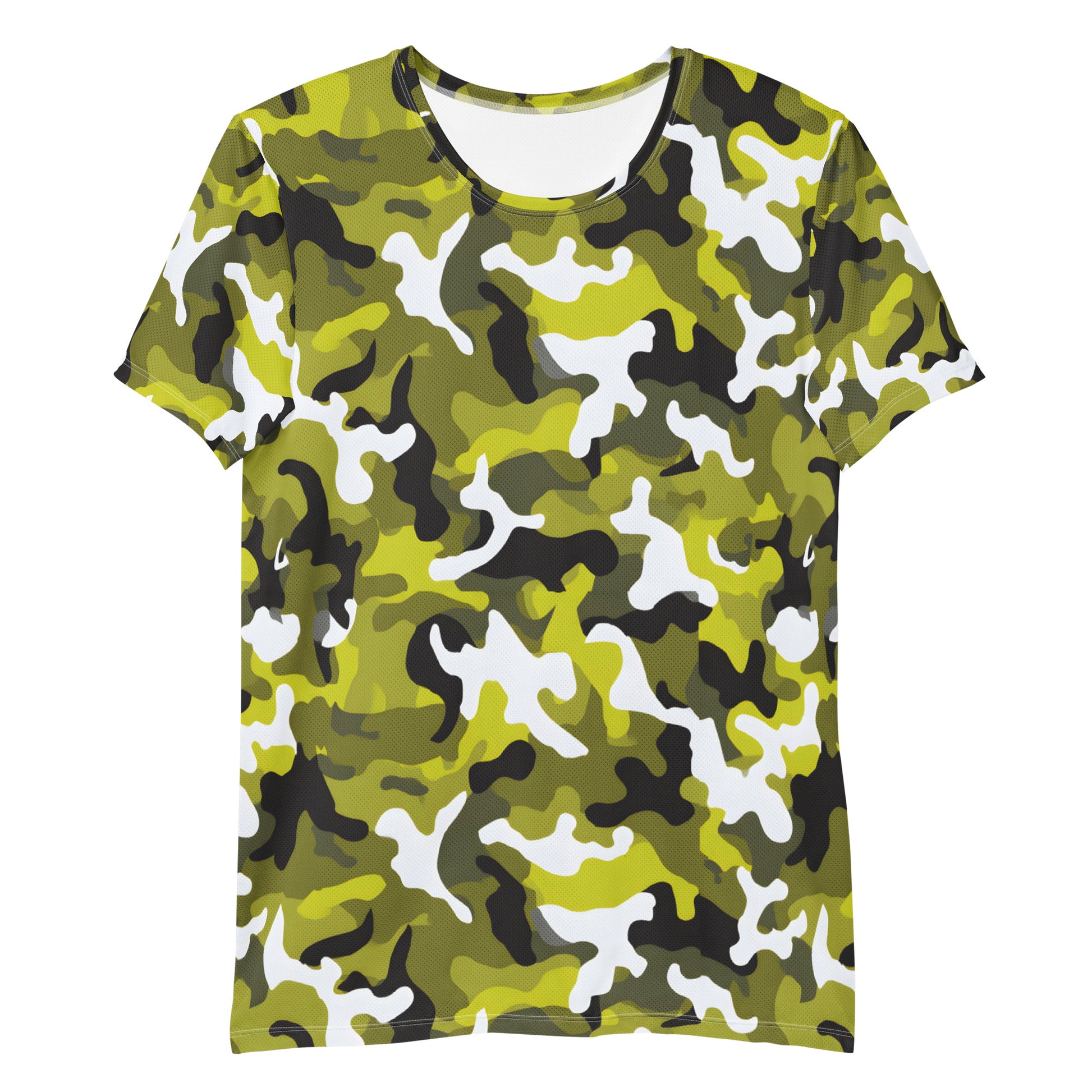 Yellow Camouflage v1 Sport-T-Shirt für Herren Sport T-Shirt JLR Design