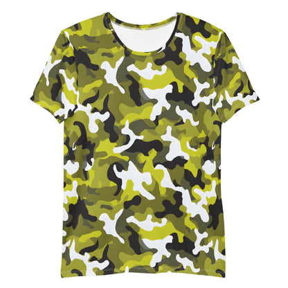 Yellow Camouflage v1 Sport-T-Shirt für Herren Sport T-Shirt JLR Design