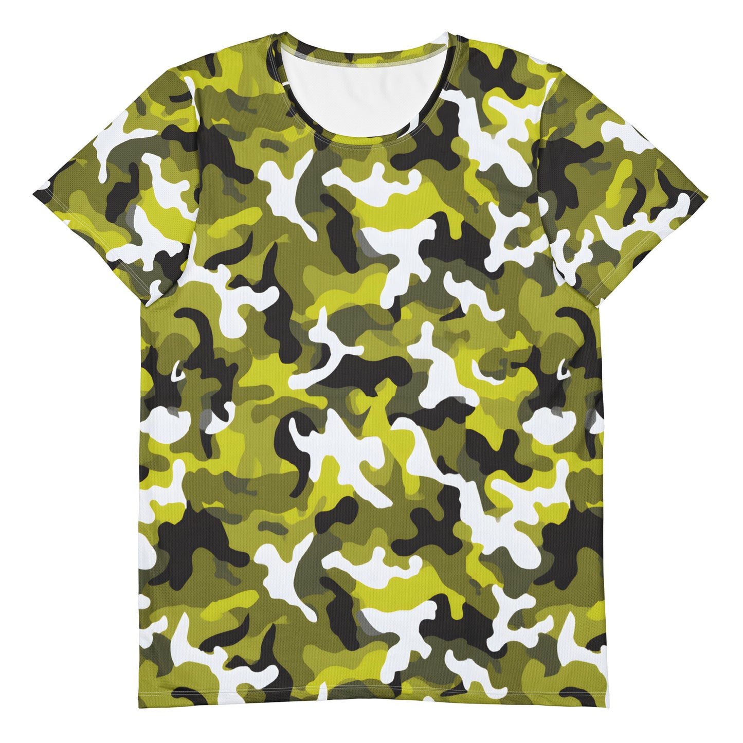 Yellow Camouflage v1 Sport-T-Shirt für Herren Sport T-Shirt JLR Design