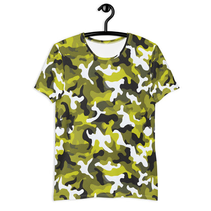 Yellow Camouflage v1 Sport-T-Shirt für Herren Sport T-Shirt JLR Design