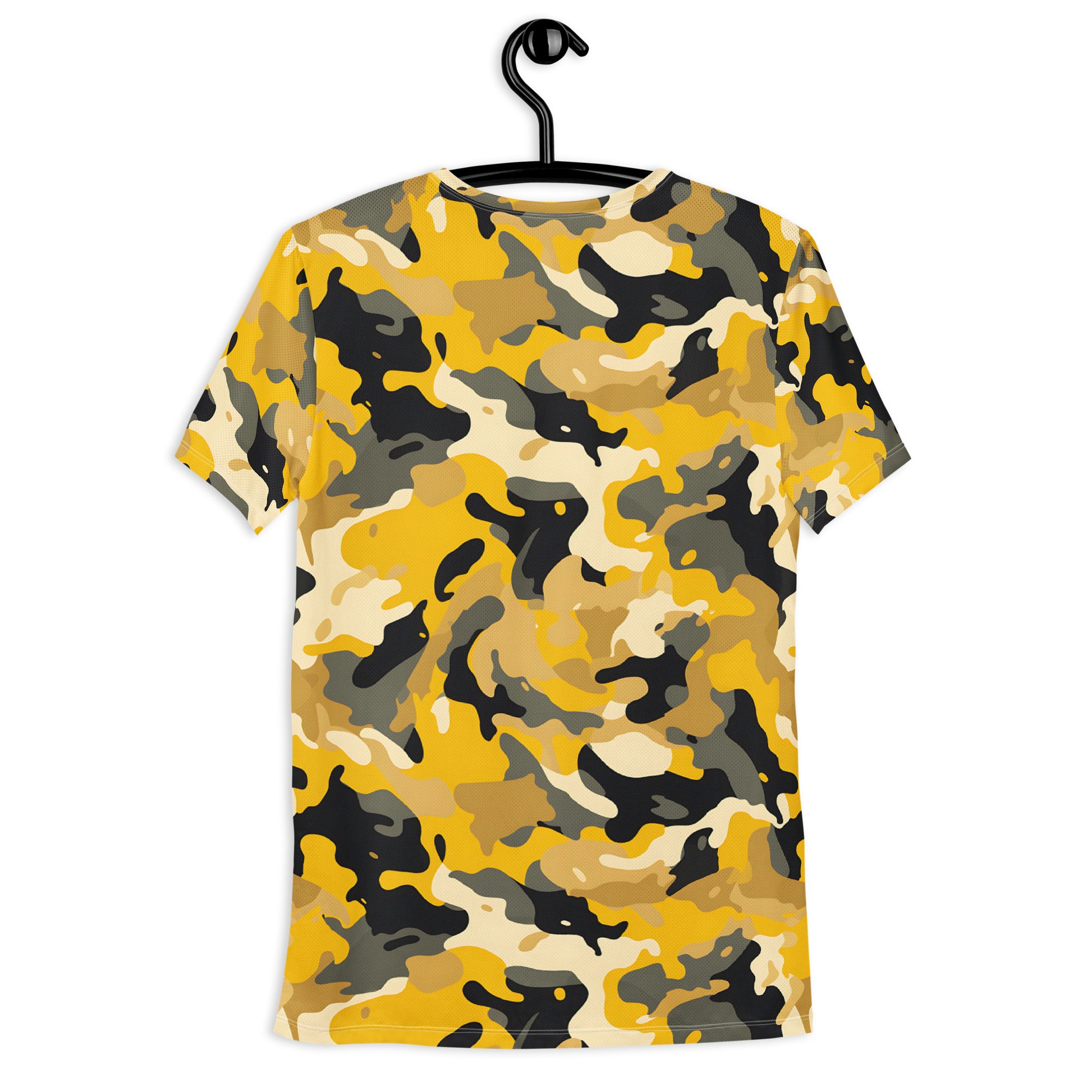 Yellow Camouflage v2 Sport-T-Shirt für Herren Sport T-Shirt JLR Design