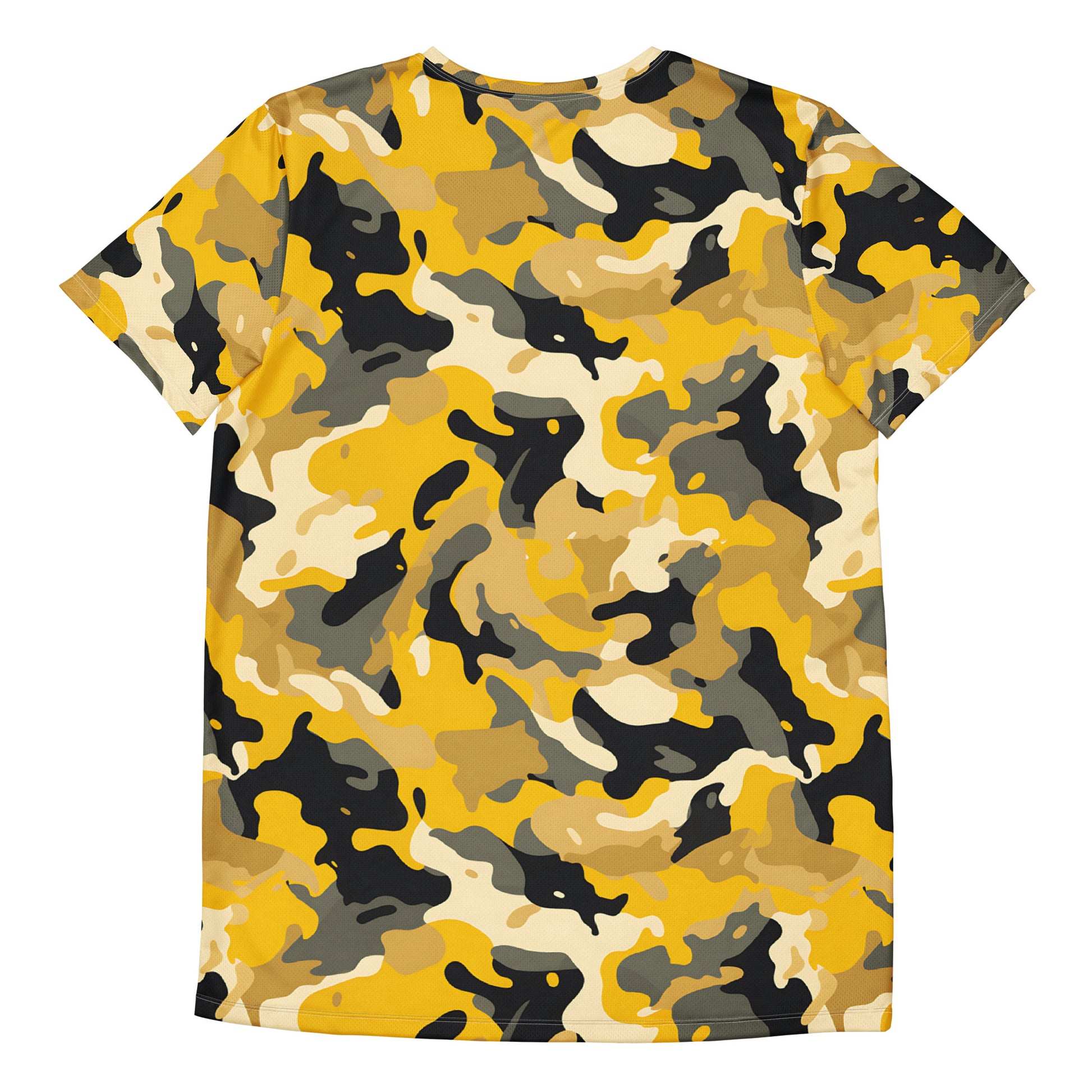 Yellow Camouflage v2 Sport-T-Shirt für Herren Sport T-Shirt JLR Design