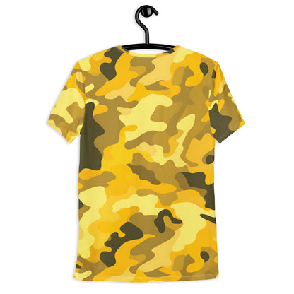 Yellow Camouflage v3 Sport-T-Shirt für Herren Sport T-Shirt JLR Design