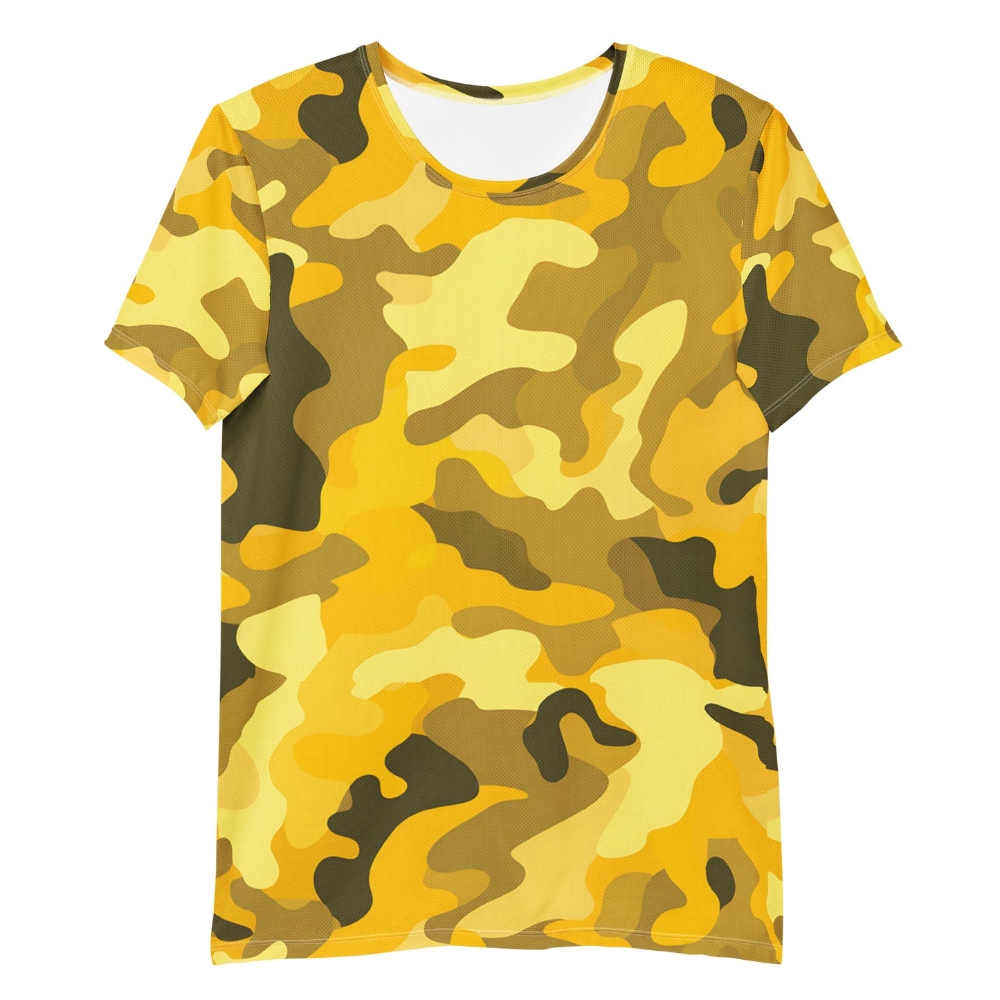 Yellow Camouflage v3 Sport-T-Shirt für Herren Sport T-Shirt JLR Design