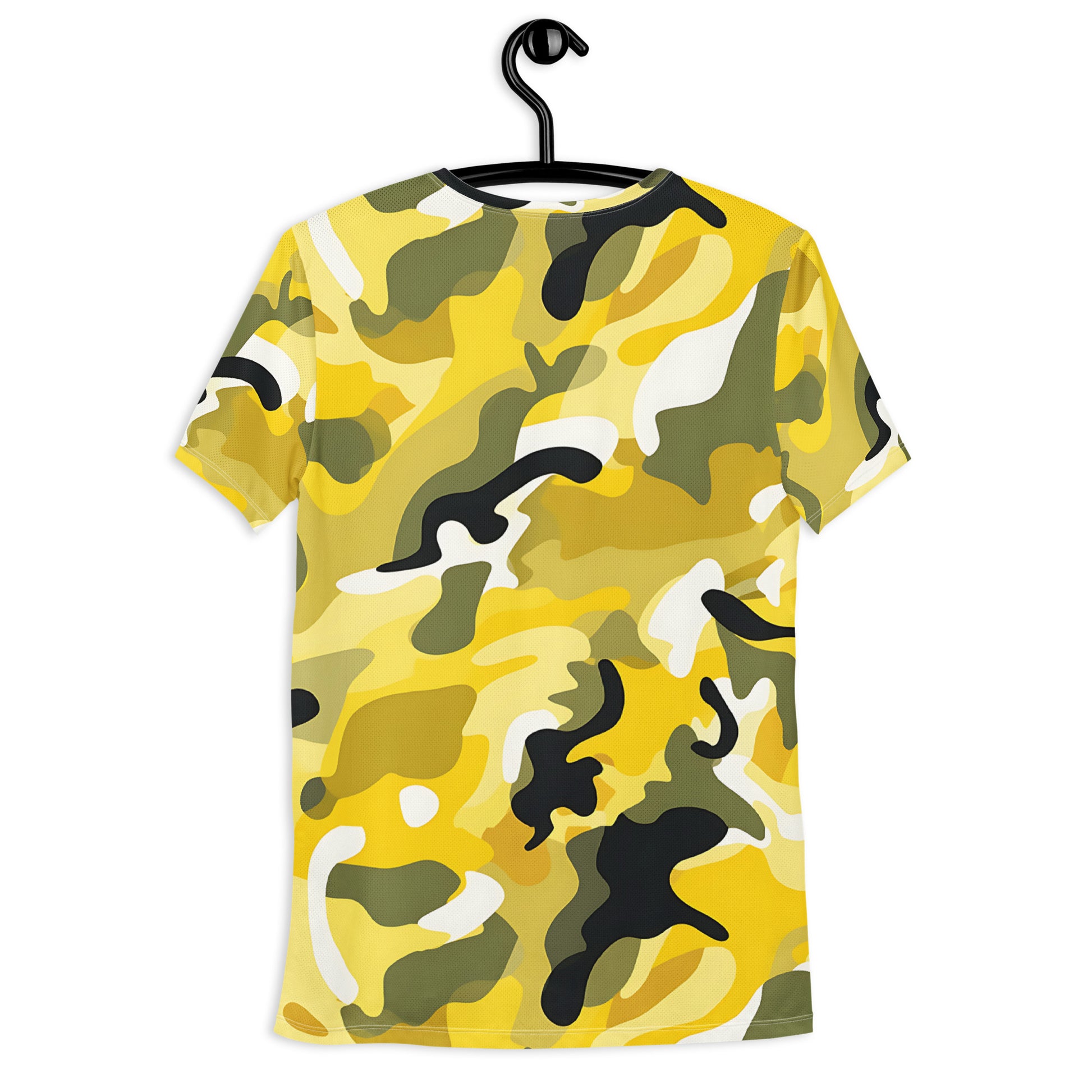 Yellow Camouflage v4 Sport-T-Shirt für Herren Sport T-Shirt JLR Design