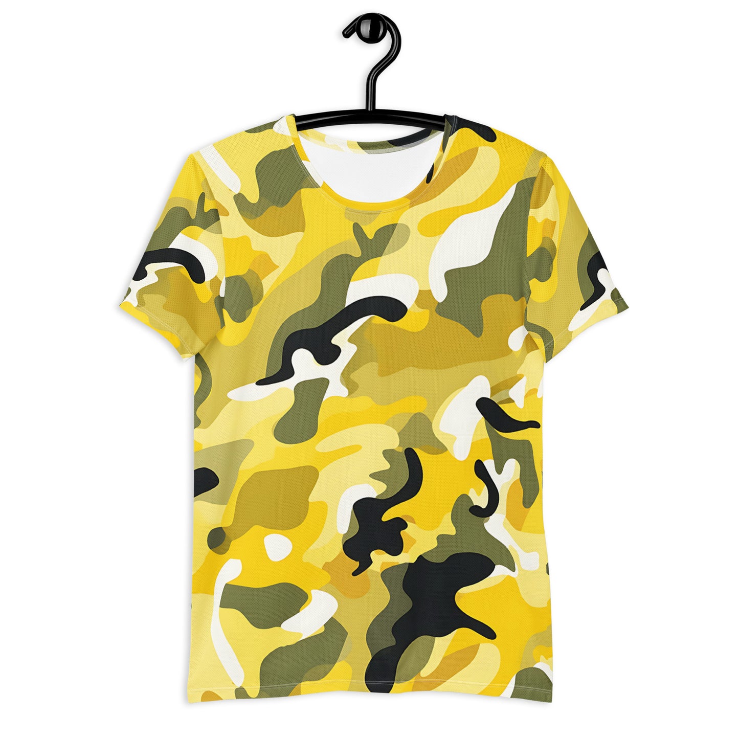 Yellow Camouflage v4 Sport-T-Shirt für Herren Sport T-Shirt JLR Design