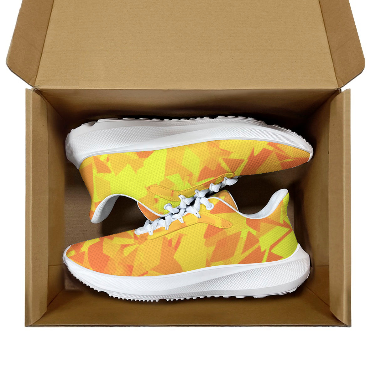 Yellow Crystal AeroWave Performance Laufschuhe Sneakers JLR Design