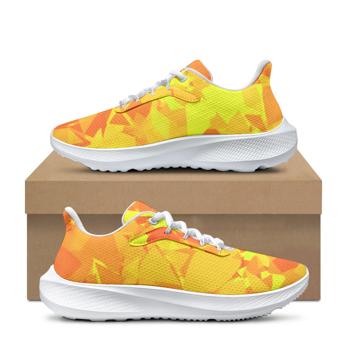 Yellow Crystal AeroWave Performance Laufschuhe Sneakers JLR Design