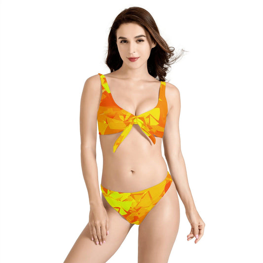 Yellow Crystal Bikini Badeanzug mit Schleife Bikini mit Schleife 57.99 Bikini, Crystal, Schleife JLR Design
