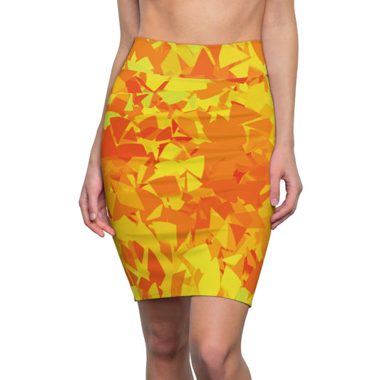 Yellow Crystal Bleistiftrock Bleistiftrock 74.99 All Over Print, AOP, AOP Clothing, Assembled in the USA, Assembled in USA, Bleistiftrock, Crystal, Made in the USA, Made in USA, Skirts & Dresses, Sublimation, Women's Clothing JLR Design