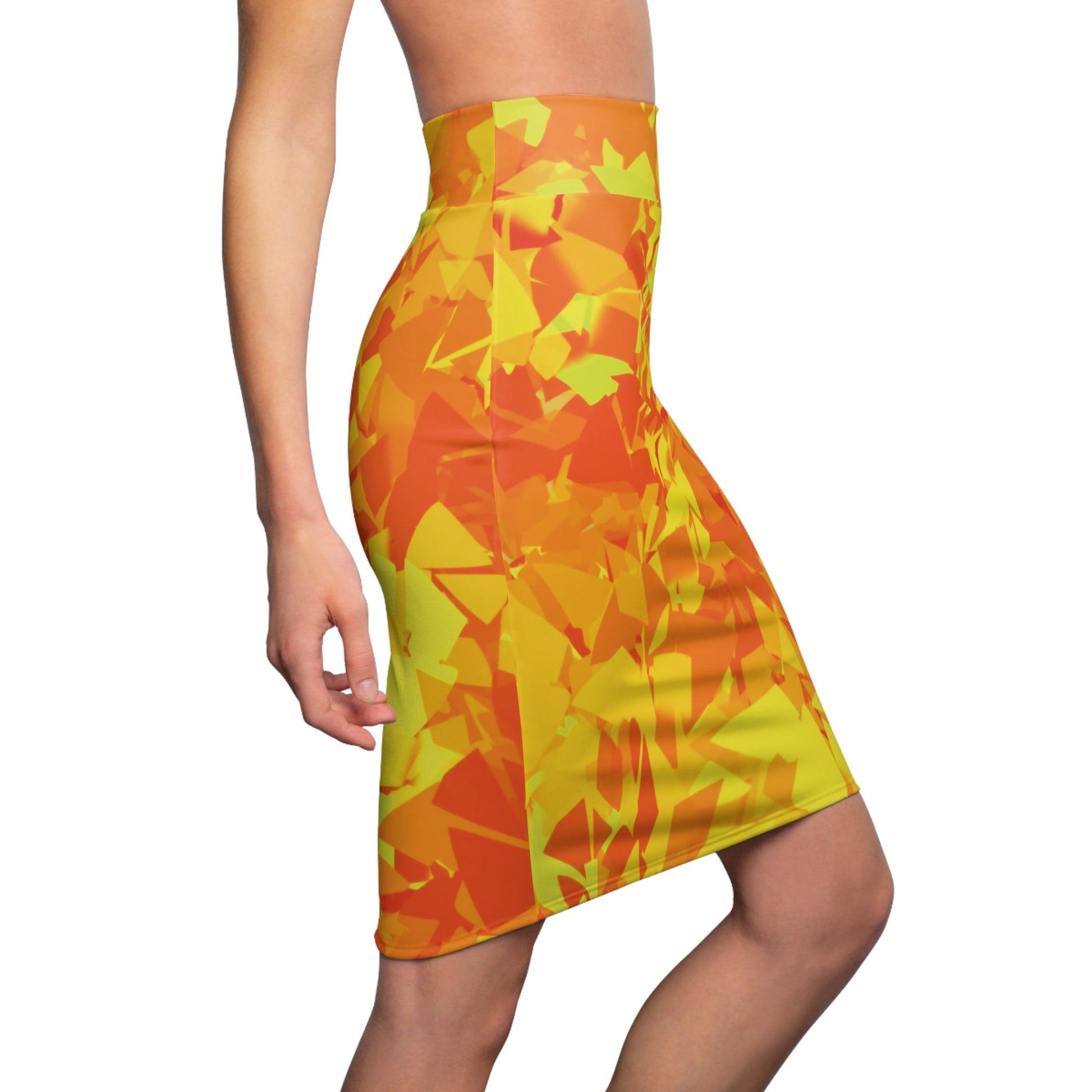 Yellow Crystal Bleistiftrock Bleistiftrock 74.99 All Over Print, AOP, AOP Clothing, Assembled in the USA, Assembled in USA, Bleistiftrock, Crystal, Made in the USA, Made in USA, Skirts & Dresses, Sublimation, Women's Clothing JLR Design