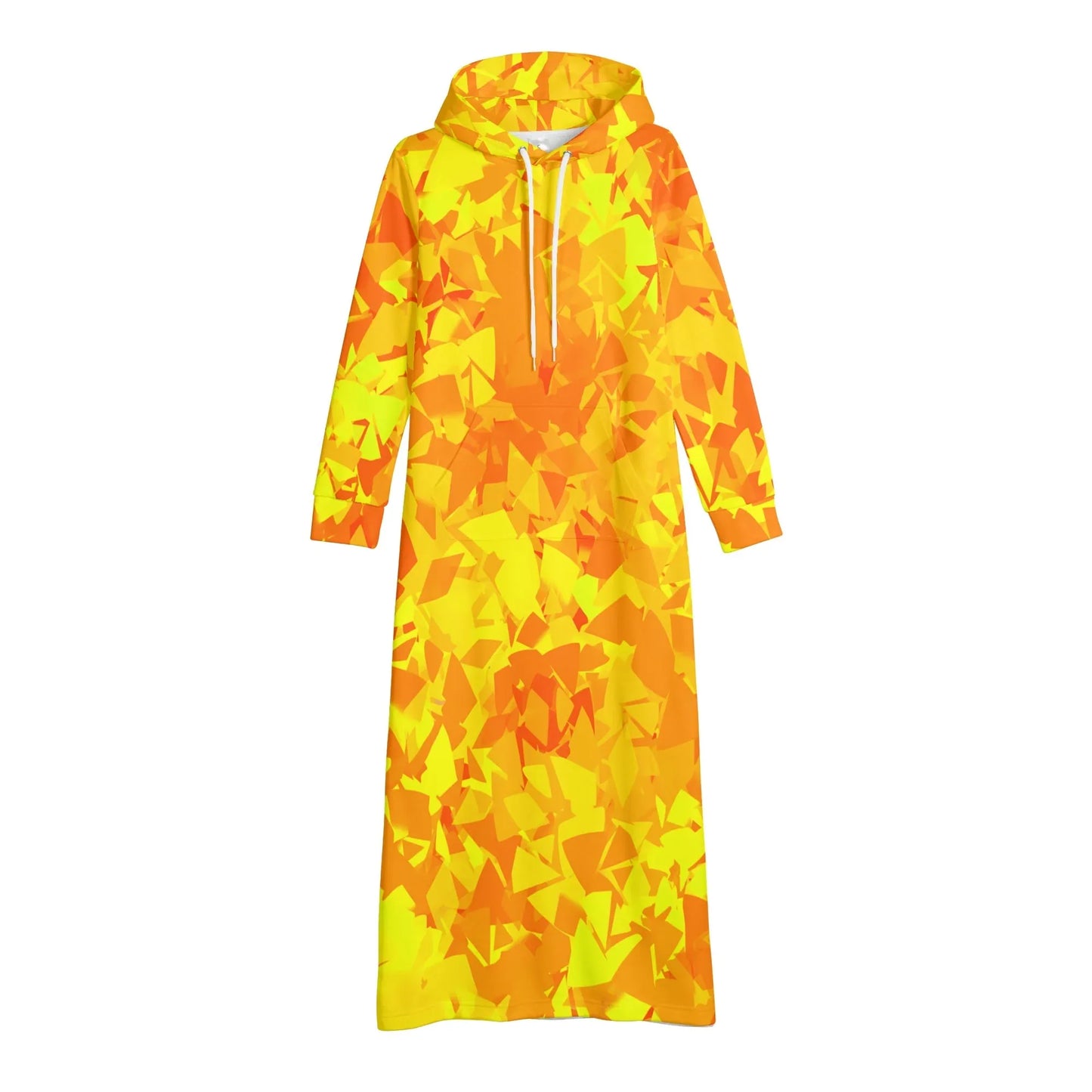 yellow-crystal-bequemes-leichtes-hoodie-kleid-hoodiekleid-jlr-design-64078 - JLR Design